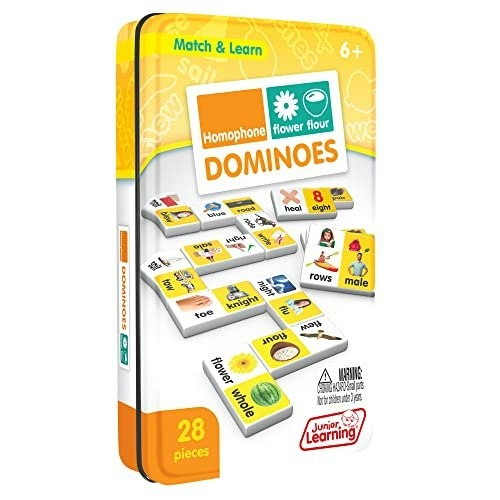 Junior Learning Homophone Match & Learn Dominoes: $12.99