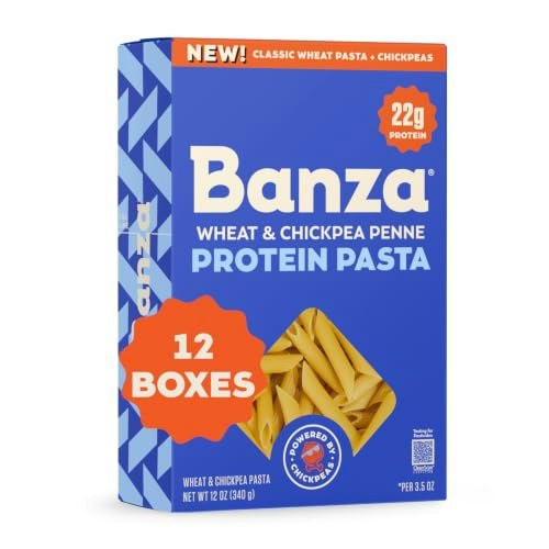 Banza Chickpea Penne Protein Pasta 12-Pack: $38.16 Banza Chickpea Penne Protein Pasta 12-Pack: $38.16