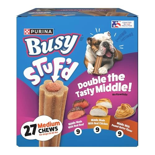 Purina Busy Stuf'd Long-Lasting Dog Chews 27-Count Pack: $25.98 Purina Busy Stuf'd Long-Lasting Dog Chews 27-Count Pack: $25.98