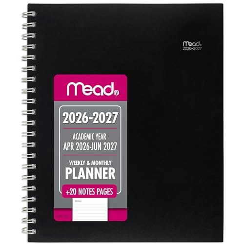 Mead 2026-2027 8.5" x 11" Weekly & Monthly Academic Planner: $7.89 Mead 2026-2027 8.5" x 11" Weekly & Monthly Academic Planner: $7.89