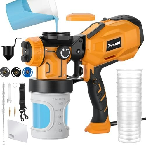 1,000W HVLP Electric Paint Sprayer: $29.99 1,000W HVLP Electric Paint Sprayer: $29.99