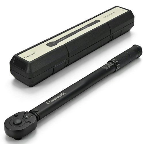 Cheersonic 1/2" Drive 10-150 ft-lb Click Torque Wrench for $36 + free shipping