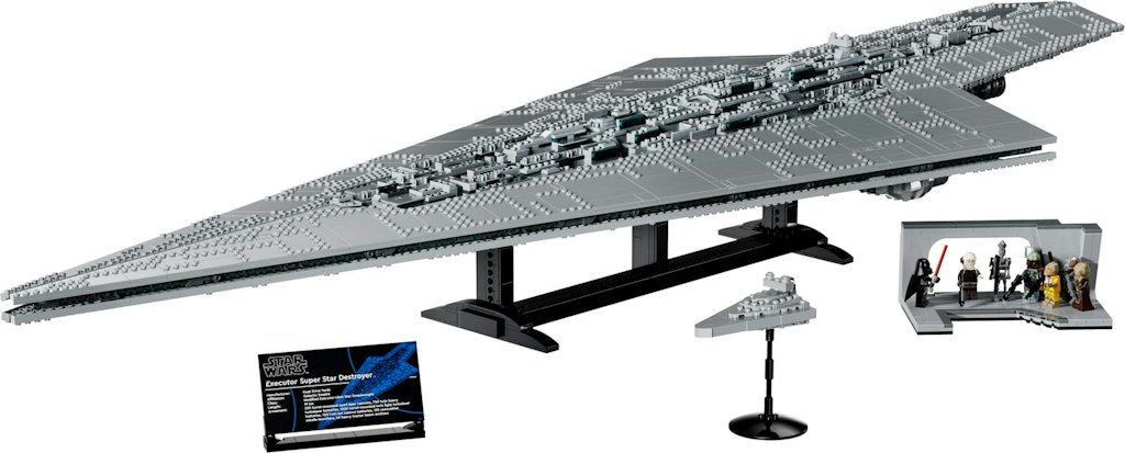 LEGO Star Wars Executor Super Star Destroyer w/ Darth Vader's Lightsaber: $800 + Free Lightsaber
