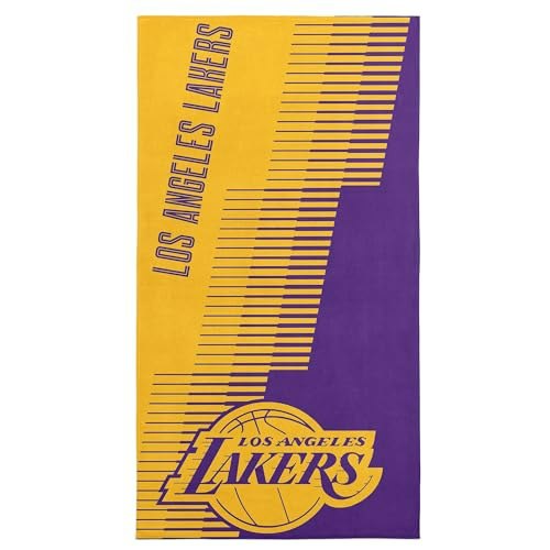 Los Angeles Lakers 36x72-inch Jacquard Beach Towel: $6.81
