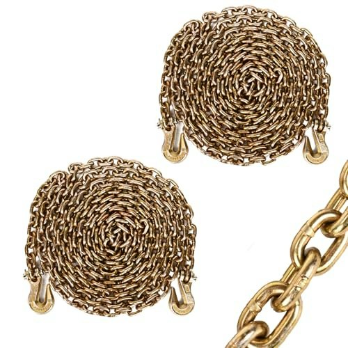 Aain 5/16" x 20' Grade 80 Logging Chain 2-Pack: $74.95