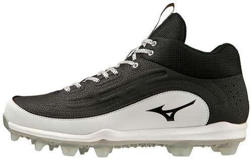 Mizuno 9-Spike Ambition 3 Mid Men's Metal Baseball Cleat: $105 Mizuno 9-Spike Ambition 3 Mid Men's Metal Baseball Cleat: $105