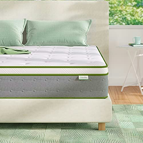 Novilla 10-Inch Hybrid King Mattress: $209.67