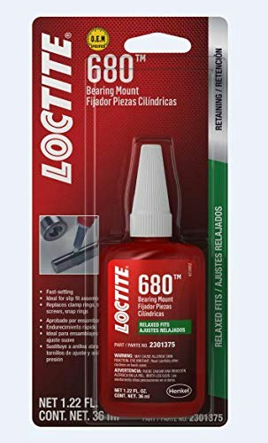 Loctite 680 Automotive Bearing Mount 36ml: $23.45 Loctite 680 Automotive Bearing Mount 36ml: $23.45