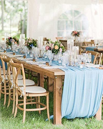 B-Cool 27x120-Inch Chiffon Table Runner 2-Pack: $12.77 B-Cool 27x120-Inch Chiffon Table Runner 2-Pack: $12.77