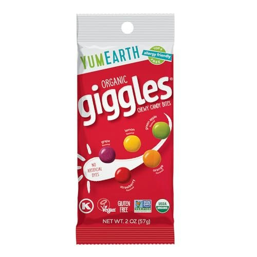 YumEarth Organic Giggles 2oz: $6.30 YumEarth Organic Giggles 2oz: $6.30
