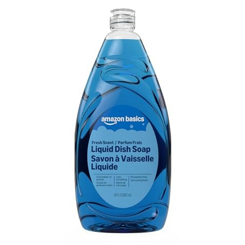 Amazon Basics Fresh Scent Liquid Dish Soap 30-oz.: $3.03