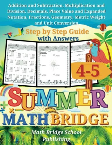 Summer Math Bridge Workbook Grades 4 to 5: $14.72 Summer Math Bridge Workbook Grades 4 to 5: $14.72