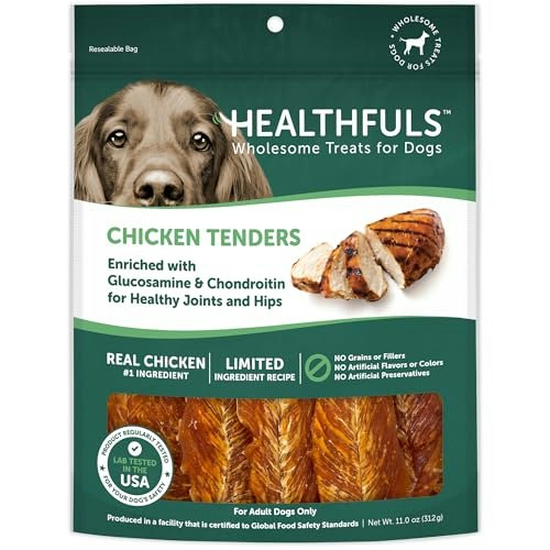 Healthfuls Chicken Tenders Dog Treats 11-oz.: $13.99 Healthfuls Chicken Tenders Dog Treats 11-oz.: $13.99