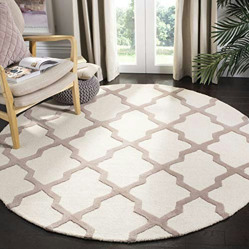 Safavieh Cambridge Collection 8-Foot Round Wool Area Rug: $187 Safavieh Cambridge Collection 8-Foot Round Wool Area Rug: $187