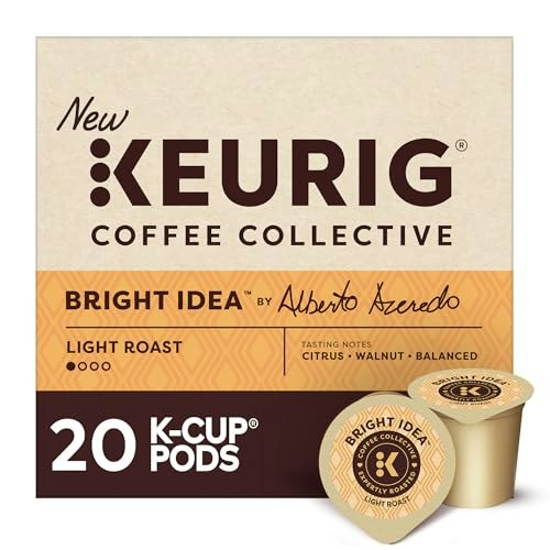 Keurig Coffee Collective Bright Idea Light Roast K-Cup Pods 20-Count: $14.78 Keurig Coffee Collective Bright Idea Light Roast K-Cup Pods 20-Count: $14.78