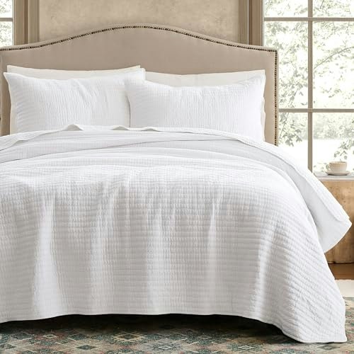 WDCOZY King Size Cotton Quilt Set: $64.59