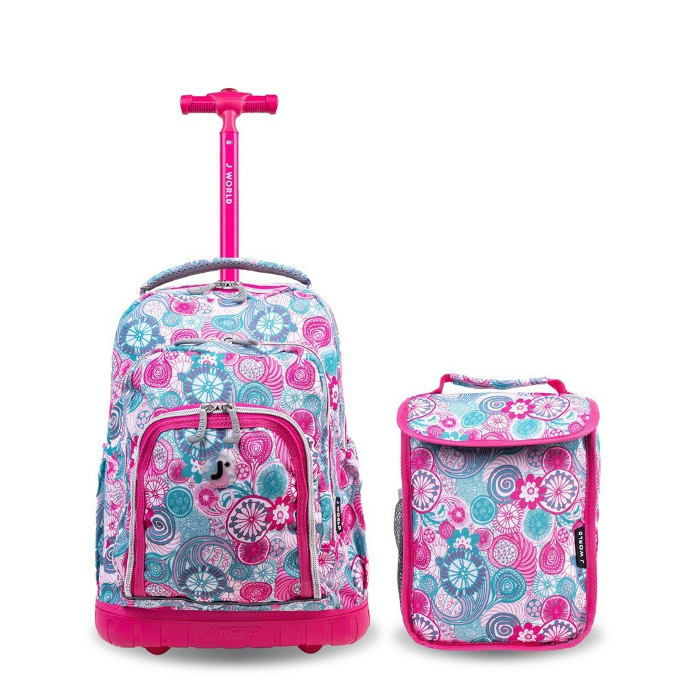 J World Lollipop 16-Inch Rolling Backpack and Lunch Bag: $49.99 J World Lollipop 16-Inch Rolling Backpack and Lunch Bag: $49.99