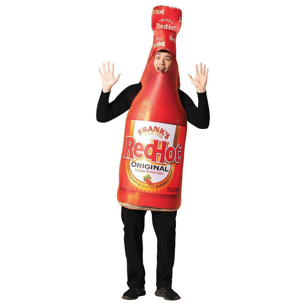 Imposta Costumes Frank's Red Hot Sauce Bottle Costume: $57.99 Imposta Costumes Frank's Red Hot Sauce Bottle Costume: $57.99