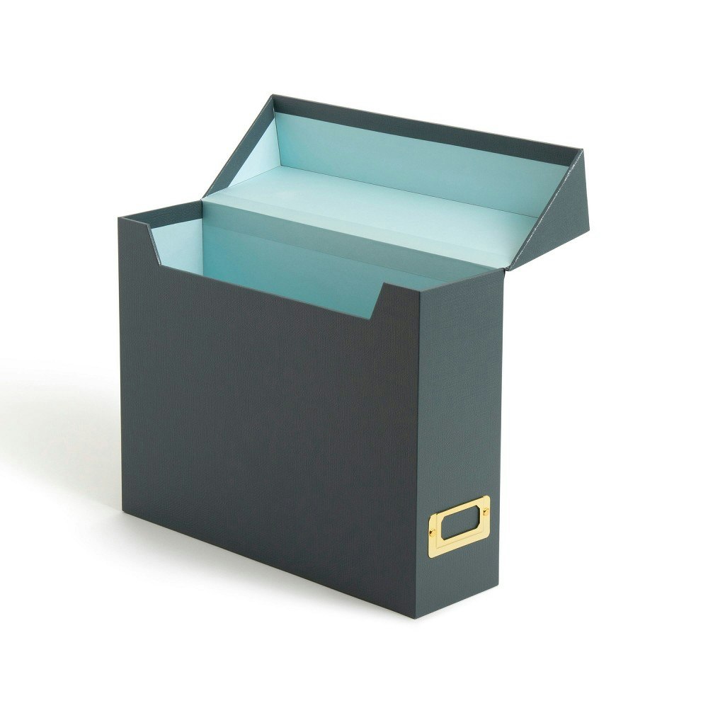 U Brands Flip Top File and Storage Box: $14.99 U Brands Flip Top File and Storage Box: $14.99