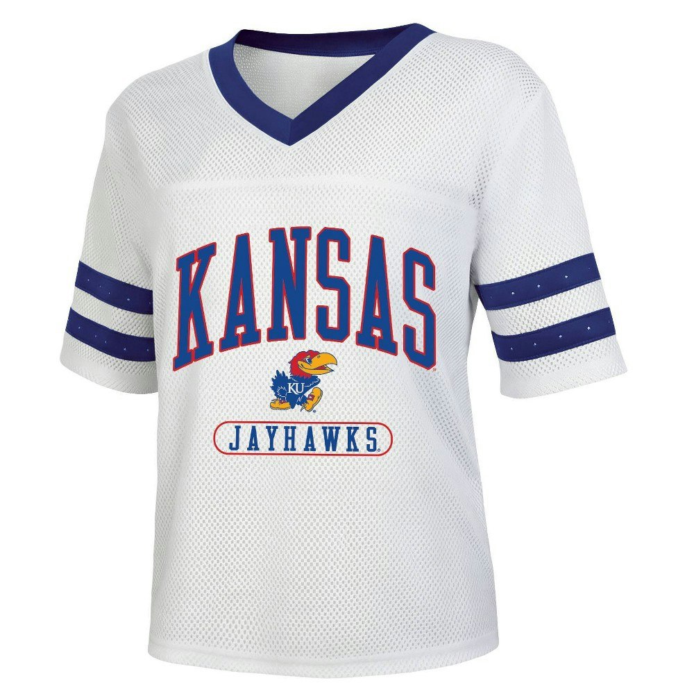 Kansas Jayhawks Women's Short Sleeve Fashion T-Shirt: $29.99 Kansas Jayhawks Women's Short Sleeve Fashion T-Shirt: $29.99