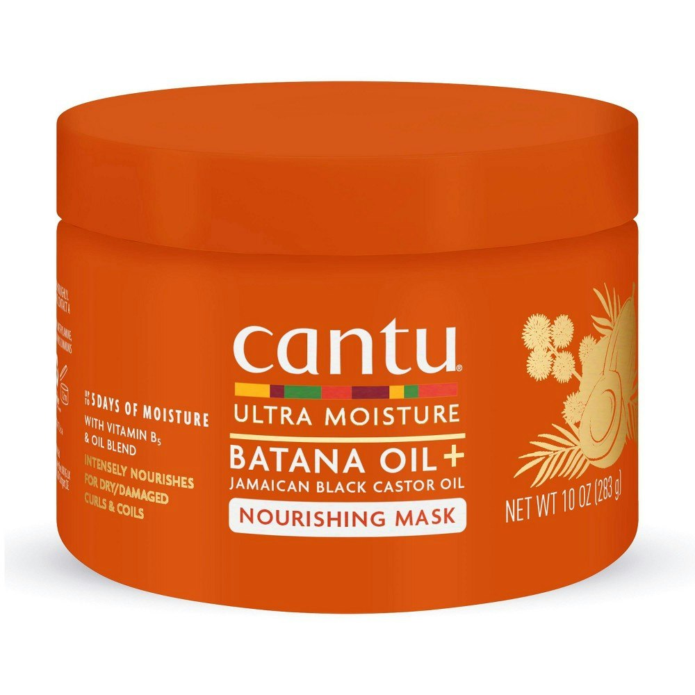 Cantu Ultra Moisture Nourishing Mask with Batana and Jamaican Black Castor Oil 10-oz.: $6.99 Cantu Ultra Moisture Nourishing Mask with Batana and Jamaican Black Castor Oil 10-oz.: $6.99