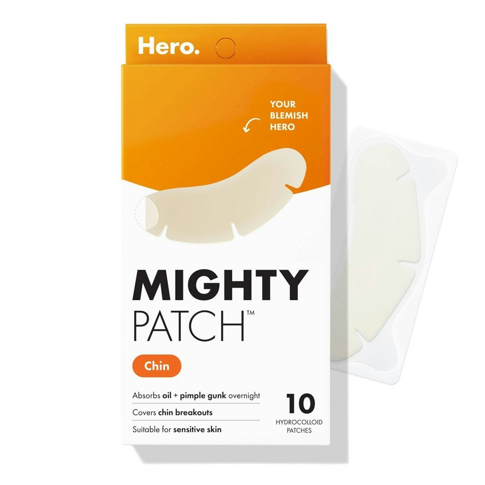 Hero Mighty Patch Chin Acne Patches 10-Count: $17.99 Hero Mighty Patch Chin Acne Patches 10-Count: $17.99