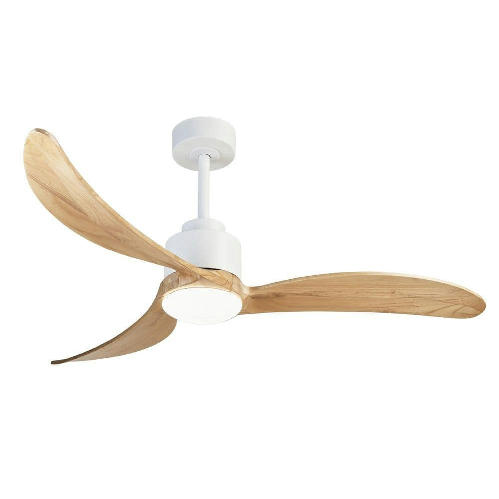 52-inch Modern White LED Ceiling Fan: $223.71