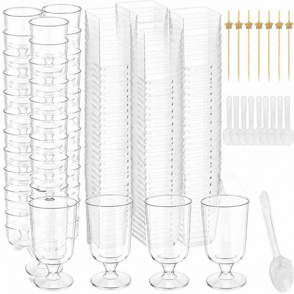 350-Piece Mini Dessert Cup and Appetizer Plate Serving Set: $99.98 350-Piece Mini Dessert Cup and Appetizer Plate Serving Set: $99.98