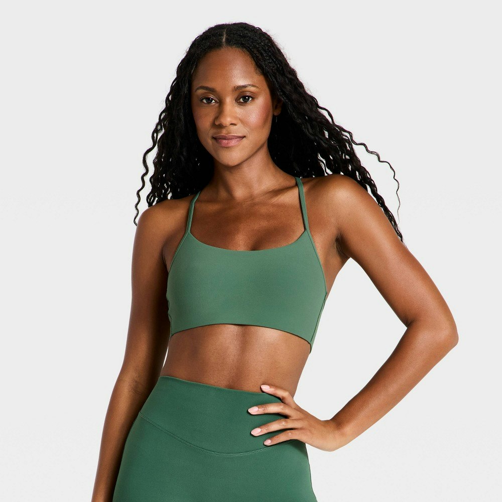 All In Motion Women's Everyday Soft Light Support Racerback Sports Bra: $20 All In Motion Women's Everyday Soft Light Support Racerback Sports Bra: $20