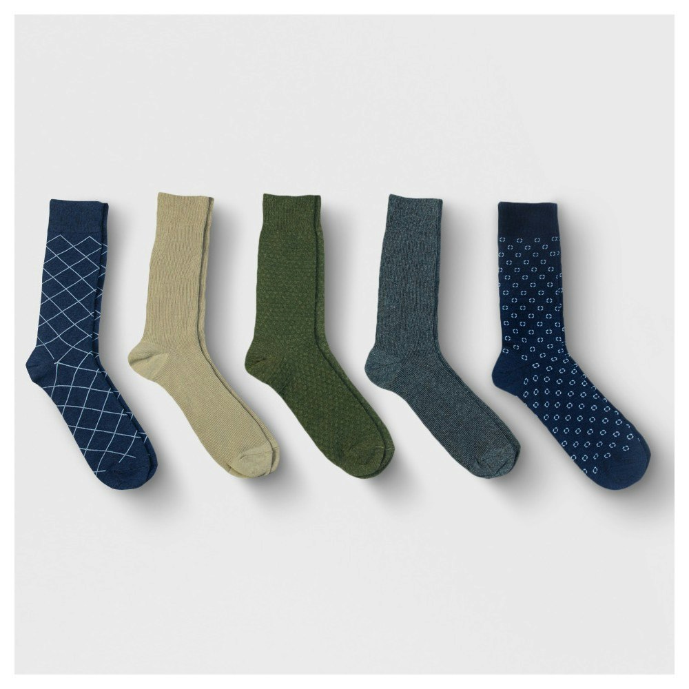 Goodfellow & Co Men's Textured Dress Socks 5-Pack: $14 Goodfellow & Co Men's Textured Dress Socks 5-Pack: $14