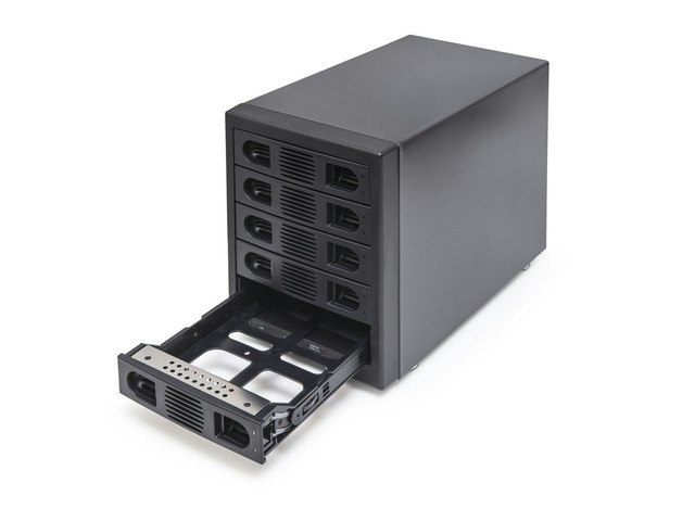 Syba 5-Bay 2.5-Inch and 3.5-Inch SATA HDD External USB 3.0 and eSATA RAID Enclosure: $139.99 Syba 5-Bay 2.5-Inch and 3.5-Inch SATA HDD External USB 3.0 and eSATA RAID Enclosure: $139.99