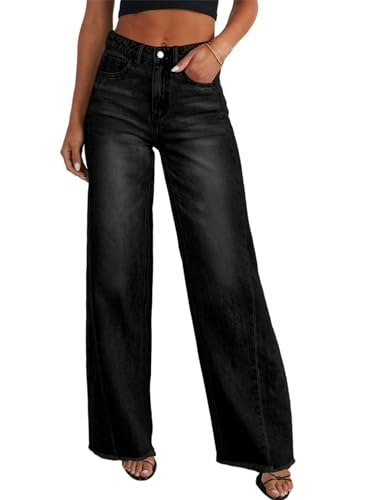 Sidefeel Women's High Waisted Straight Leg Denim Jeans: $29.92 Sidefeel Women's High Waisted Straight Leg Denim Jeans: $29.92