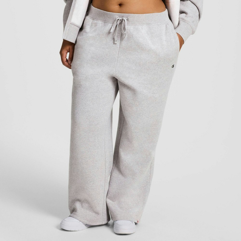Champion Women's High-Rise Fleece Wide Leg Sweatpants: $34