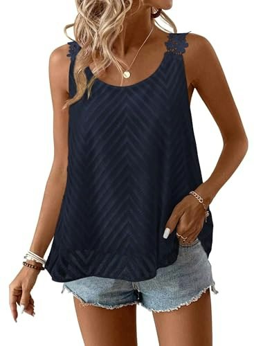 Falechay Women's Sleeveless Boat Neck Shirt: $21.20 Falechay Women's Sleeveless Boat Neck Shirt: $21.20