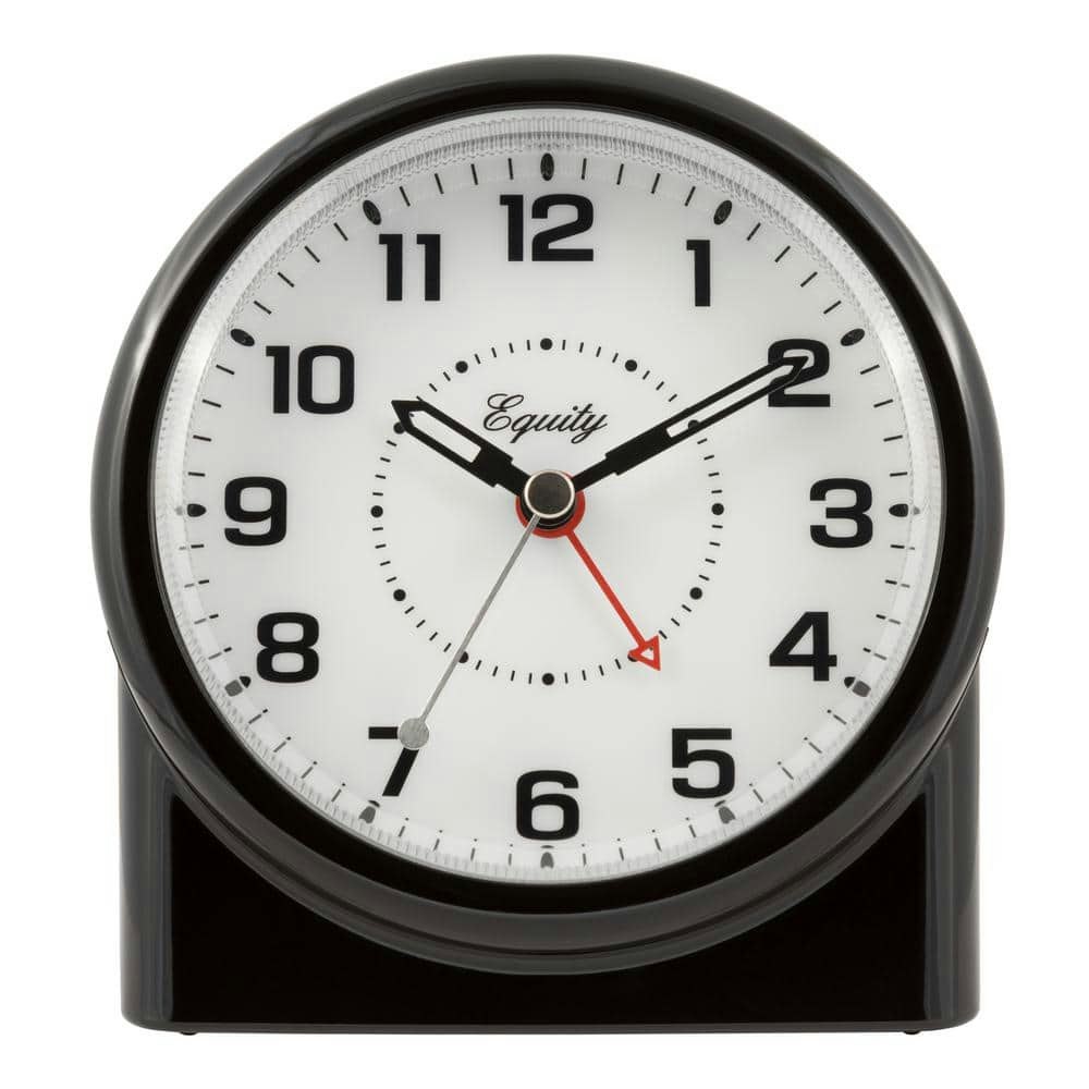 4.72-Inch Analog Alarm Table Clock: $19.95