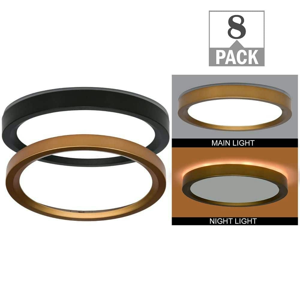 7.5-Inch LED Flush Mount Ceiling Light 8-Pack: $265.77