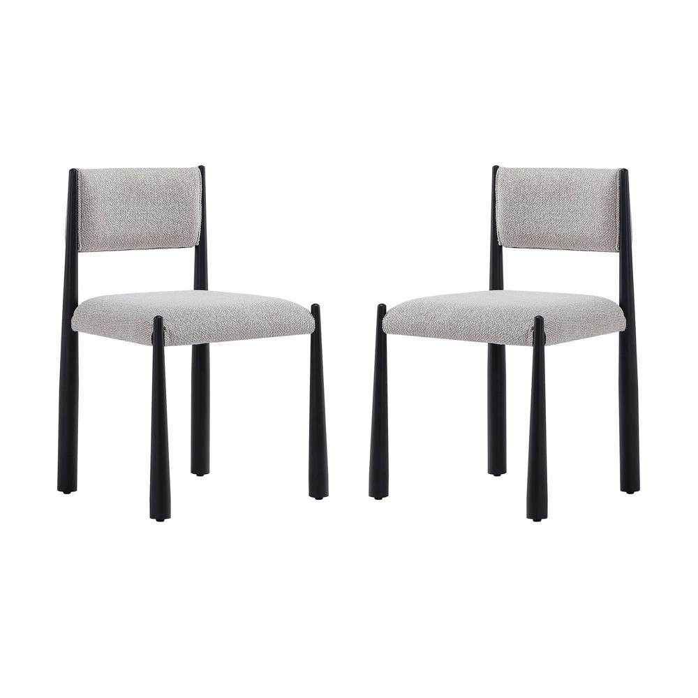 Manhattan Comfort Lennor Boucle Metal Dining Side Chair 2-Pack: $449.99 Manhattan Comfort Lennor Boucle Metal Dining Side Chair 2-Pack: $449.99