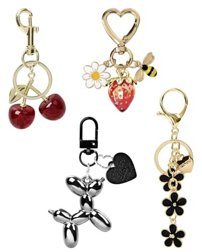 Cherry Bag Charm 4-Pack: $8.49