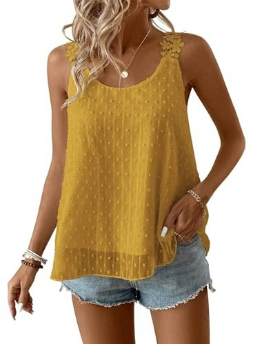 Falechay Women's Sleeveless Boat Neck Shirt: $21.20 Falechay Women's Sleeveless Boat Neck Shirt: $21.20