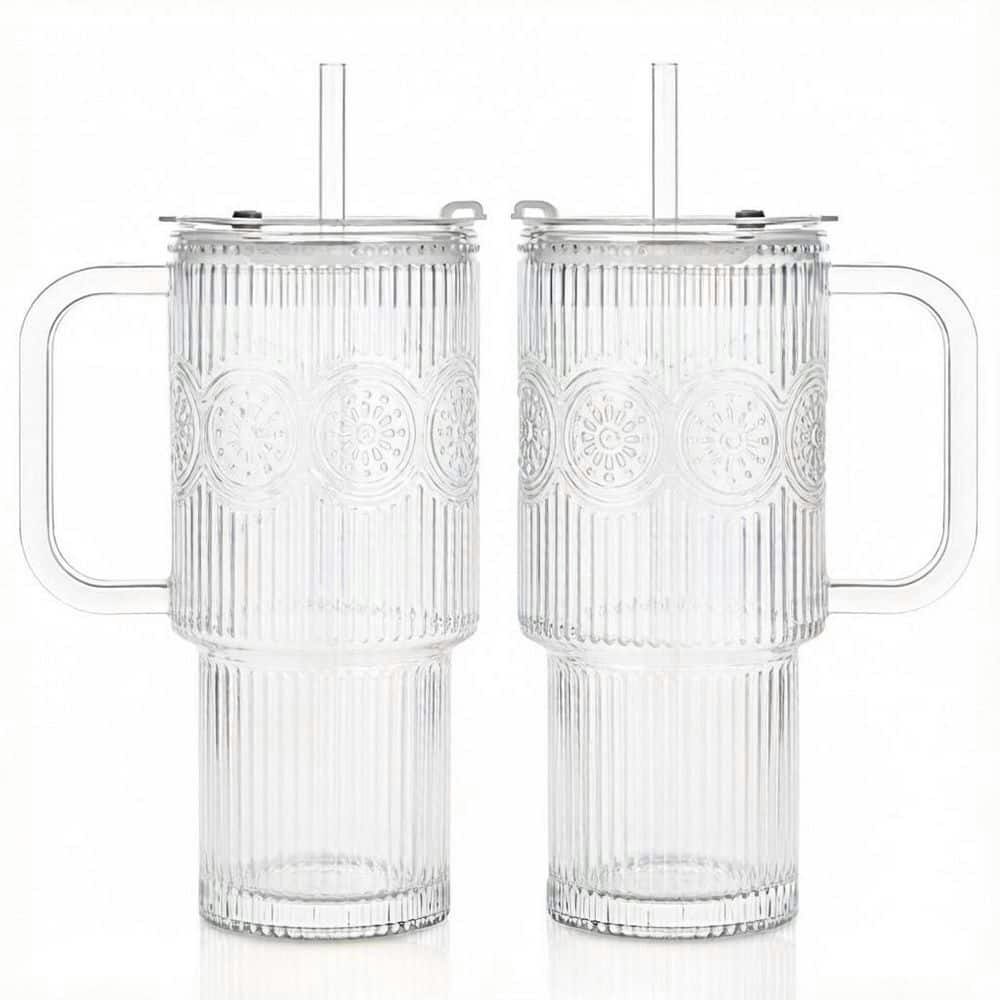 26-oz. Floral Glass Tumbler 2-Pack: $82.64 26-oz. Floral Glass Tumbler 2-Pack: $82.64