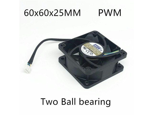 AVC 60mm 4-Pin PWM Cooling Fan: $38.49 AVC 60mm 4-Pin PWM Cooling Fan: $38.49