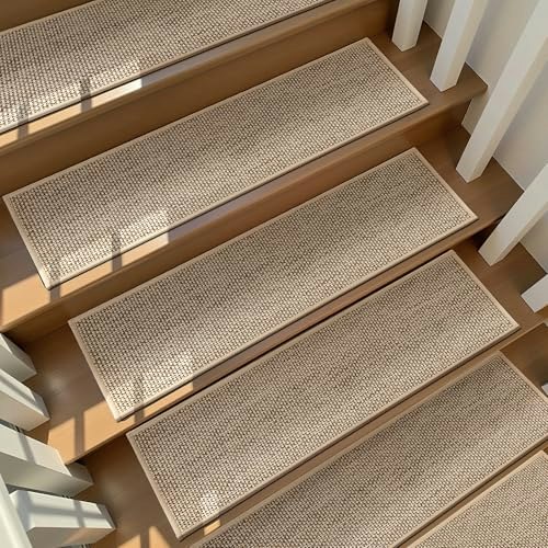 Deerly 8"x30" Linen Non-Slip Stair Treads 15-Pack: $59.49 Deerly 8"x30" Linen Non-Slip Stair Treads 15-Pack: $59.49