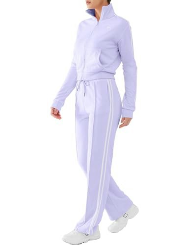 Ditok Women's 2-Piece Zip-Up Sweatshirt and Jogger Set: $30.59 Ditok Women's 2-Piece Zip-Up Sweatshirt and Jogger Set: $30.59