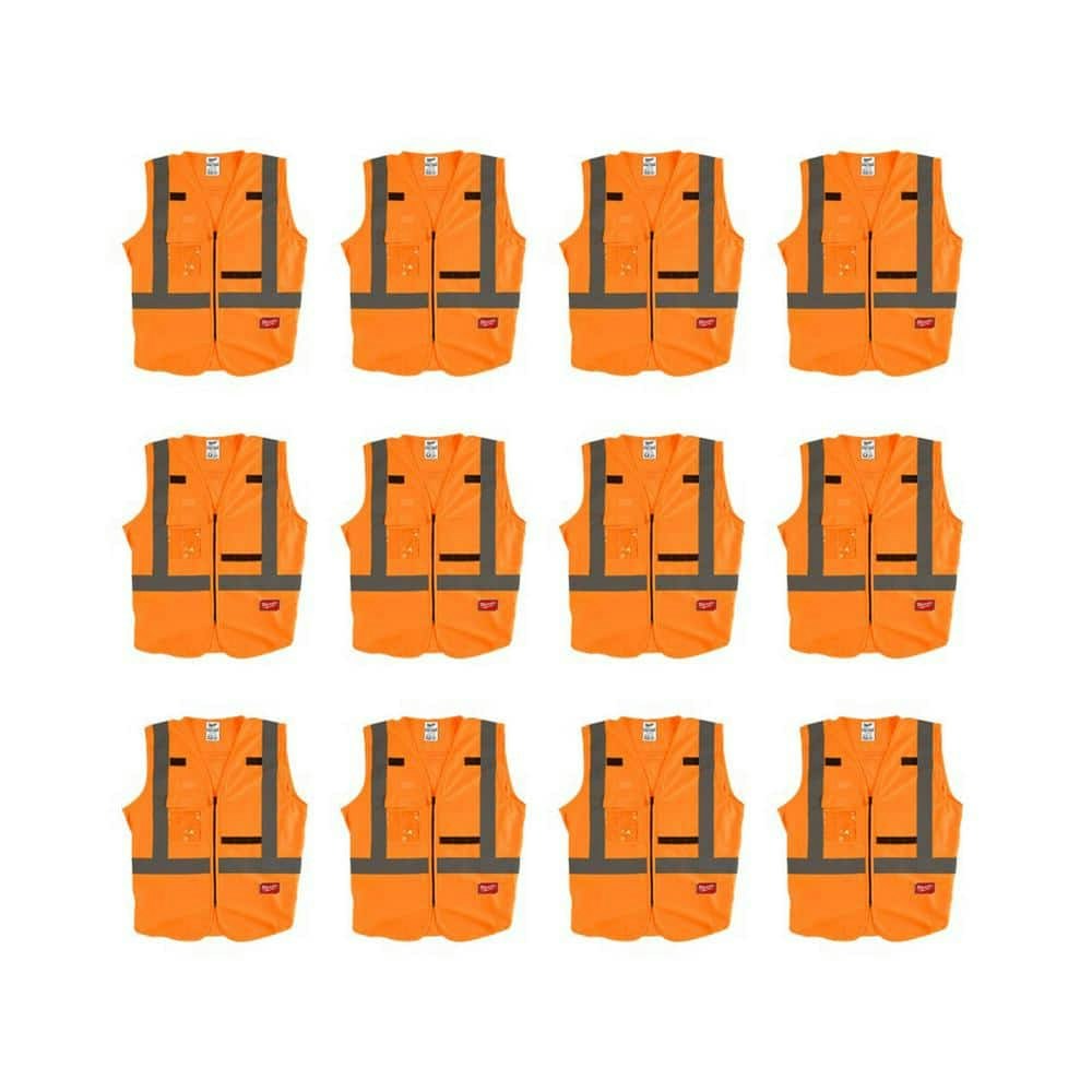 Orange Class 2 High-Visibility Safety Vest 12-Pack: $214.97 Orange Class 2 High-Visibility Safety Vest 12-Pack: $214.97
