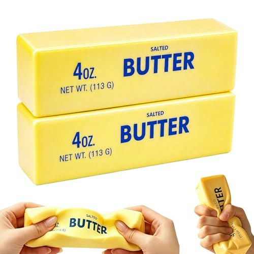 Butter Squishy Stress Toy 2-Pack: $7.18 Butter Squishy Stress Toy 2-Pack: $7.18