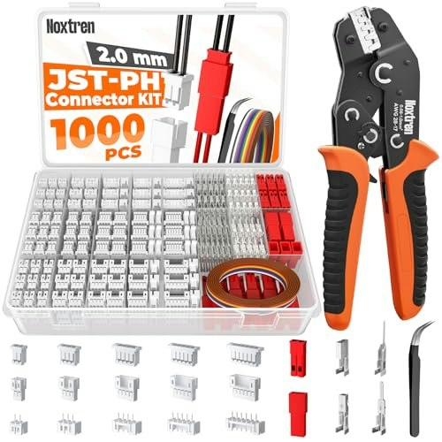 Noxtren JST-PH and JST-SYP Connector Kit with Ratcheting Crimping Tool: $28.04 Noxtren JST-PH and JST-SYP Connector Kit with Ratcheting Crimping Tool: $28.04