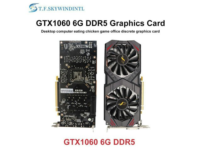 Nvidia GeForce GTX 1060 6GB GDDR5 Graphics Card: $337.86