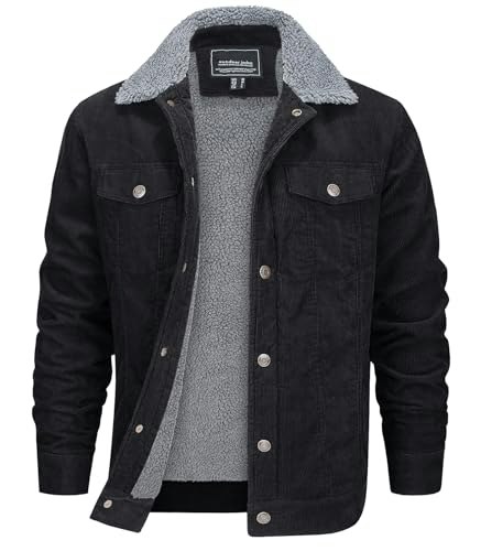 Eklentson Men's Corduroy Sherpa-Lined Jacket: $59.47 Eklentson Men's Corduroy Sherpa-Lined Jacket: $59.47