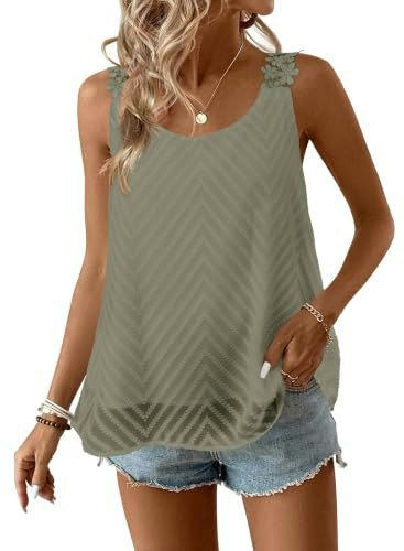 Falechay Women's Sleeveless Boat Neck Tee: $21.22 Falechay Women's Sleeveless Boat Neck Tee: $21.22