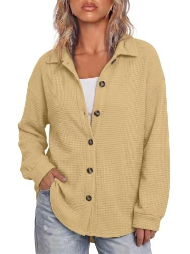 Bette Boutik Women's Waffle Knit Cardigan: $25.49 Bette Boutik Women's Waffle Knit Cardigan: $25.49